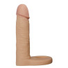 LoveToy Double gode Cockring - 12.5 x 2.9 cm Flesh